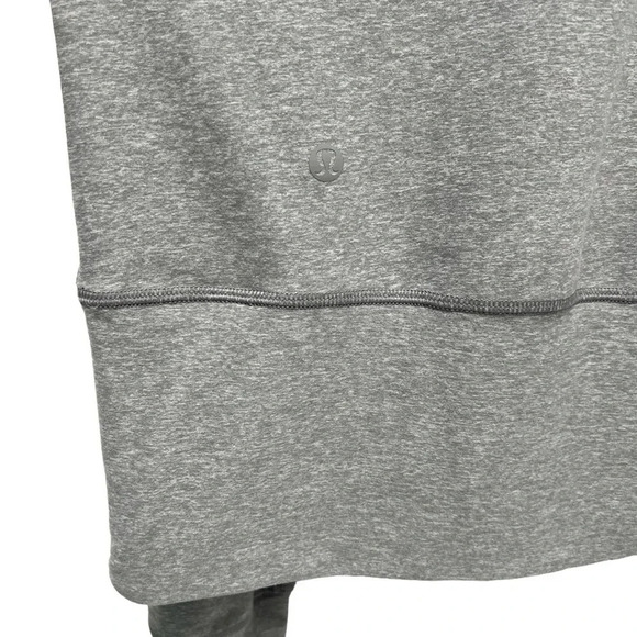 Lululemon Ready to Rulu Pullover Heathered Raceway Grey Sweatshirt Athleisure 8 - Picture 9 of 13